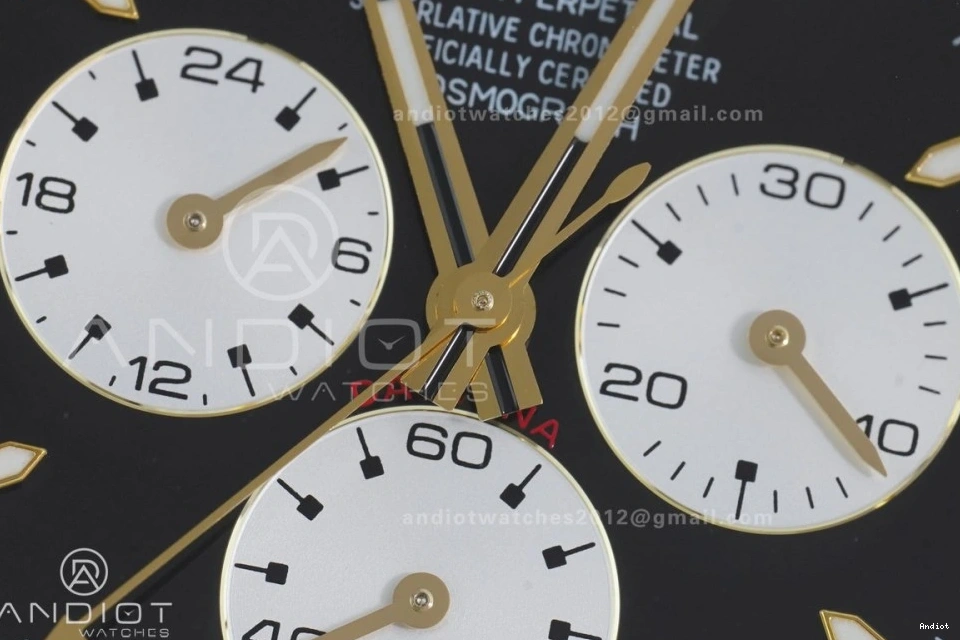 V9 on QF Edition 1:1 Best 126528LN QF4132 Le (Weighted) Mans Daytona YG Bracelet 0421